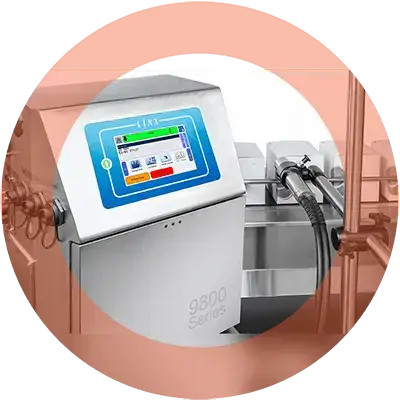 Datadores inkjet Linx série 9000, Linx 9830.